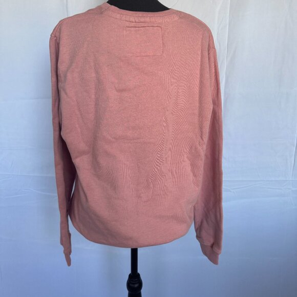 Pink Sweatshirt Elevate Size Large San Francisco Work Shirt Brand 0289 - Picture 2 of 9